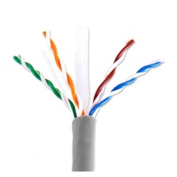 Cable UTP Cat6 de alta calidad 305m/1000ft Ethernet LAN Cable de red Cat6e y Cat5e Cables de comunicación