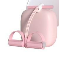 Tirador de Pedal para mujer, cuerda de resistencia, dispositivo de asistencia para sentarse, Apertura trasera, adelgazamiento Abdominal, bandas mágicas de ejercicio de estiramiento