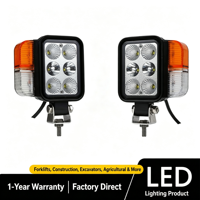 Feux arrière LED combinés clignotants et de position 18W, IP67, 10-80V DC (12V, 24V, 48V, 60V, 80V) pour camions, remorques, semi-remorques et fourgons