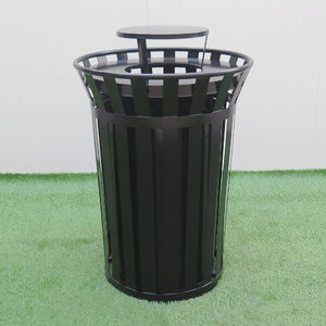 Trung Quốc Nhà Máy Giá ngoài trời Thùng rác bin thương mại Thùng rác có thể thép Thùng rác có thể cho ngoài trời - Product Image 2