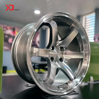Velg Krom Mewah Ringan Laris Manis Custom 18 5x114.3 Deep Concave Forged Alloy Wheel Rim 5x120 5x100 untuk Subaru WRX GTR