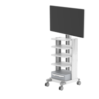 CORITON Chariot médical à succès, chariot d'hôpital, chariot d'endoscopie pour Mindray Biolight GE