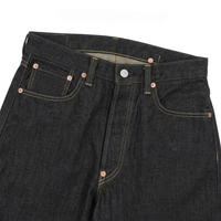 Jean baggy pour homme en denim rigide épais 14-16oz, coupe ample, style streetwear, denim brut à lisière, pour skater et hip-hop, coupe droite