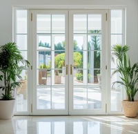 Puertas de ventanas abatibles Upvc ventanas abiertas de doble acristalamiento con aislamiento de PVC