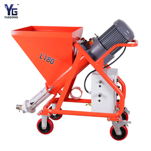 Mesin Pompa Semprot <span class=keywords><strong>Mortar</strong></span> Plester YG Electric L180, Mesin Grouting Semen, Penyemprot Lapisan Tahan Api Tebal/Tipis - Product Image 3