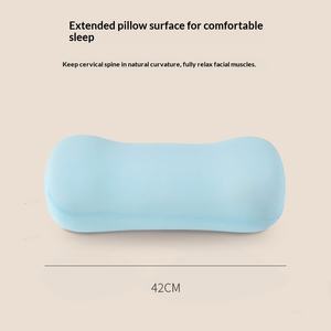 Almohada de Viaje de Seda Fría Multifuncional Portátil con Espuma Viscoelástica para Oficina, Siesta y Protección Cervical - Product Image 3