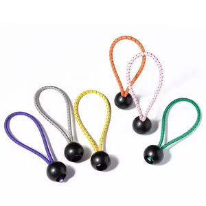 Camping en plein air fourniture accessoires élastique fixe en plastique corde boule bâche Trampoline tente élastiques cordons cerclage corde cravate - Product Image 4