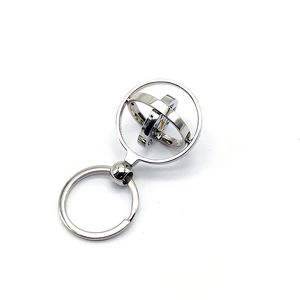 Portachiavi in Metallo Personalizzato con Logo Fitness Smaltato Portachiavi Girevole in Metallo con Logo Personalizzato per Palestra - Product Image 2