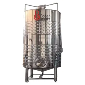 Fabricant Boben 100L 200L 300L 500L 1000L 2000L 3000L 5000L Fermentation conique de bière en acier inoxydable gainé