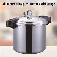 Autocuiseur en Alliage d'Aluminium de 23L Grande Capacité pour Cuisine, Usage Domestique et Professionnel, Stérilisateur à Pression Allemand