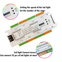 Lumière d'escalier LED à capteur multifonction 36 marches avec contrôle par induction infrarouge