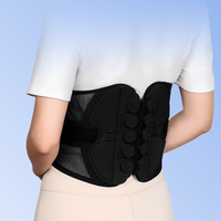 Ceinture Corset Ajustable en Polyester de Haute Qualité avec Système de Poulies – Protection Médicale Professionnelle pour la Décompression Flexible de la Colonne Vertébrale Inférieure