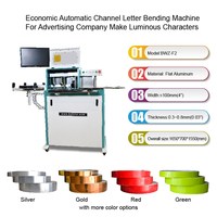 Machine à cintrer les bords de cadre de lettre acrylique en aluminium plat pour machine à cintrer les lettres à canal automatique