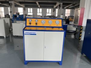 משאבת בדיקת לחץ ניידת בלחץ גבוה 800 בר לחנקן N2, מערכת הגברת זרימת אוויר וגז טבעי - Product Image 4