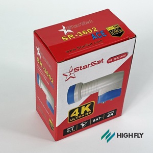 Highfly OEM <span class=keywords><strong>StarSat</strong></span> 2000 ACE TV por satélite de alta ganancia de banda KU TWIN LNB - Product Image 6
