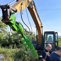 Haute qualité Pit Creuser Machine Tracteur Post Hole Digger Earth Drill Auger Drill pour pelle