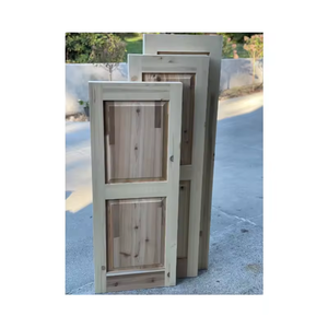 Populaire Home Decor Maison Extérieur Fenêtre Volets En <span class=keywords><strong>Bois</strong></span> Batten Volets Traditionnel <span class=keywords><strong>Bois</strong></span> Volets Conseil - Product Image 3