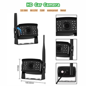1080p Digital Hd Wireless Ahd 720p 2.4ghz telecamera di Backup Wireless Dvr sistema di parcheggio per retrovisione per autobus furgone per camion pesanti - Product Image 3