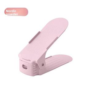 Scarpiera pieghevole a doppio strato con supporto regolabile a tre blocchi supporto per scarpiere per celebrità su Internet - Product Image 6