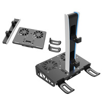 Host Wall Mount Stand Dual Controller Charger Dock Station Cooling Station pour PS5