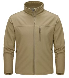 Vêtements pour hommes Vestes d'extérieur <span class=keywords><strong>Veste</strong></span> softshell multipoches Vestes zippées au design personnalisé pour hommes avec logo - Product Image 3