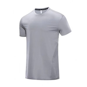 T-shirt de sport en nylon tissé épais, personnalisé, pour l'été, respirant, anti-plis, coupe ample, imprimé, haute qualité - Product Image 6