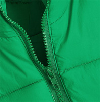 Gilet gonflé femmes fermeture éclair sans manches surdimensionné gilet léger hiver chaud manteau veste