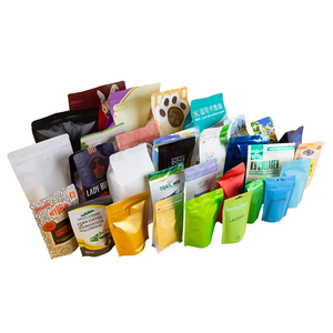 Bolsas con cremallera de Mylar impresas personalizadas para galletas, dulces, nueces, azúcares, chicles, leches, Gelatinas de fábrica de embalaje de plástico - Product Image 1