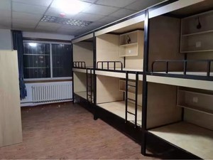 Cama litera cápsula con enchufe integrado, almacenamiento bajo la cama que ahorra espacio, estantería interior para libros, para hostales juveniles. - Product Image 2