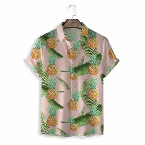 Commercio all'ingrosso 100% poliestere stampa a sublimazione estate manica corta abbottonare camicie formali Samoa Tatoo Design Aloha camicie per la spiaggia