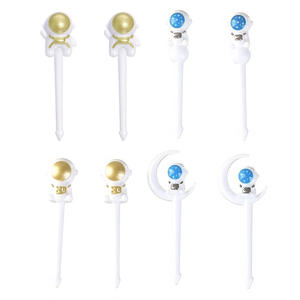 Mini fourchettes à fruits Kawaii Dinosaure Canard Oiseau Boîte à bento pour enfants Lonchera avec cure-dents <span class=keywords><strong>Pics</strong></span> alimentaires pour les déjeuners - Product Image 6