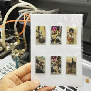 Stampa a colori personalizzata 3D adesivo epossidico personalizzato con taglio bacio stampato misto con Design misto fogli adesivi in Gel con formato A6 A7 - Product Image 6