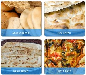 Maison chapati turc naan lavash shawarma <span class=keywords><strong>libanais</strong></span> plat <span class=keywords><strong>saj</strong></span> arabe roti pita machine à pain fabricant entièrement automatique - Product Image 4