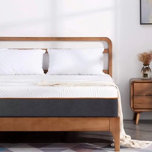 Colchón de Espuma Viscoelástica de Látex con Muelles Ensacados, Tamaños King, Queen, Doble y Individual, con Funda, en Caja, de Fabricación Económica para Hoteles - Product Image 1