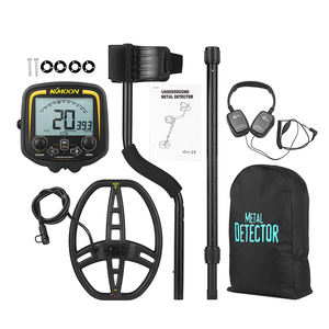 New KMOON/KXMOON TX-850 Underground Metal Detector LCD Screen Adjustable Stem 40-50" Waterproof Interchangeable Search Coil - Product Image 3