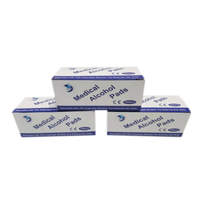 Tampons alcoolisés 70% alcool isopropylique pour usage externe uniquement 100 pièces - Product Image 5