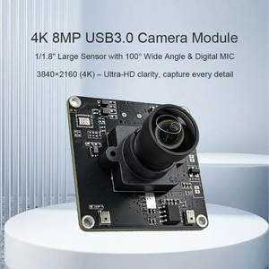 Módulo de Cámara IMX678 8MP 4K USB3.0 Tipo C, 60fps, Sin Controladores, Gran Angular de 100 Grados, Cámara Industrial con Micrófono DMIC - Product Image 2