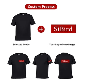 Style d'été T-shirts de fitness en polyester à séchage rapide pour hommes, surdimensionnés, courts, brodés, légers, sans doublure, à motif solide, tricotés - Product Image 6