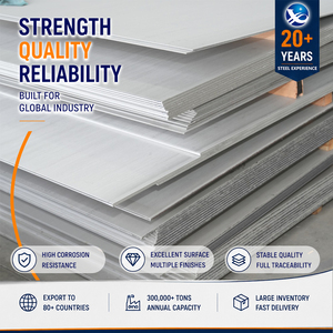 High Quality 316Ti 321 Bead Blasted 1.5mm x 1500mm 4'x10' Cold Rolled EN 10088 Stainless Steel Sheet for Marine Engineering - Product Image 1