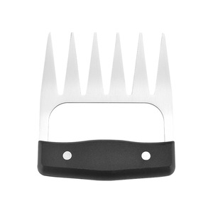 Pinces à déchiqueter pour barbecue YIGO en acier inoxydable avec poignée en plastique, pour déchiqueter le porc et les os, déchiqueteur durable et lavable au lave-vaisselle - Product Image 4