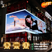 Pantalla LED Digital Magnética para Interiores/Exteriores RX, Fácil de Instalar, 4K Premium, Fibra de Carbono, IP67, para Publicidad en Vallas Publicitarias