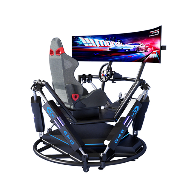 New Realistic Racing Car Simulator Motion Simulation Platform Racing Car Game Machine