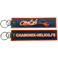 Vente en gros de porte-clés personnalisés avec votre propre logo brodé, étiquettes de clés, anneaux porte-clés, étiquettes tissées brodées
