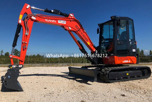 Mini-excavatrice d'origine, marque japonaise de premier plan, U56-5, en bon état, à vendre - Product Image 6