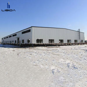 Edificio de Estructura de Acero Arquitectónica Prefabricada Galardonada para Uso en Talleres y Almacenes, Diseño Personalizable - Product Image 2