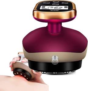 Masajeador eléctrico Gua Sha, terapia de ventosas TCM, fisioterapia de mano, Dispositivo de masaje de raspado Gua Sha con calor y succión - Product Image 6