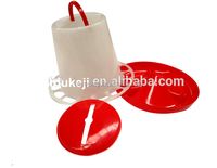Mangeoire automatique pour volailles de qualité supérieure, en plastique durable, avec poignée de suspension pour kits de poulaillers de ferme et de jardin