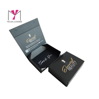 Boîte de cartes de luxe personnalisée avec insert en satin gratuite Boîte d'emballage de haute qualité pour perruque avec nœud