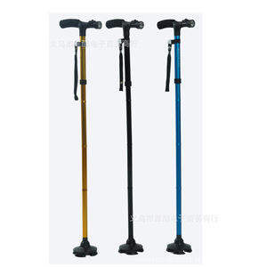 Canne télescopique pliable en alliage d'aluminium Trust Cane, cinq sections avec lumière intégrée pour personnes âgées - Product Image 5