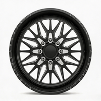 Rines Forjados Personalizados de Perfil Cóncavo Profundo 22X14 24X16 28X14 30X12 26X14 Pulidos para Camionetas con 8X170 8X180 6X135 para Ford F250 RAM 2500